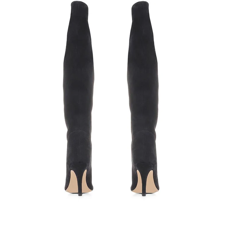 Luz Stiletto Knee High Boots - LUZ / 322 778 - Black