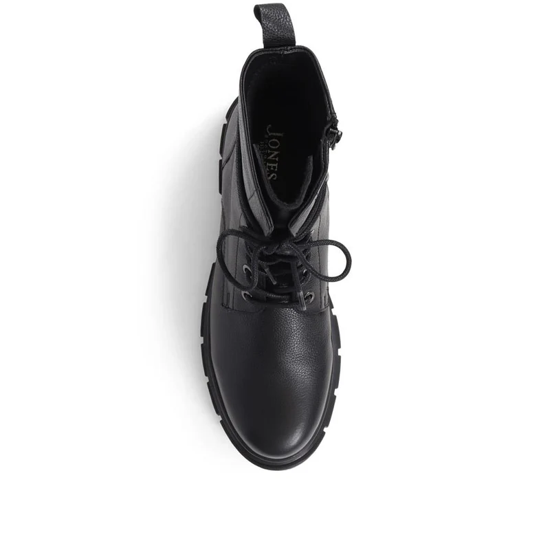 Minna Lace-up Boots - MINNA / 324 326 - Black