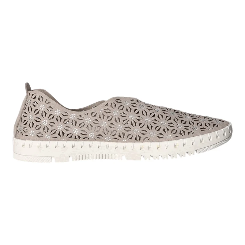2GO Fashion Slipper/Kletthalbschuh luftdurchlässig (durchbrochenes/geflochtenes Obermaterial)