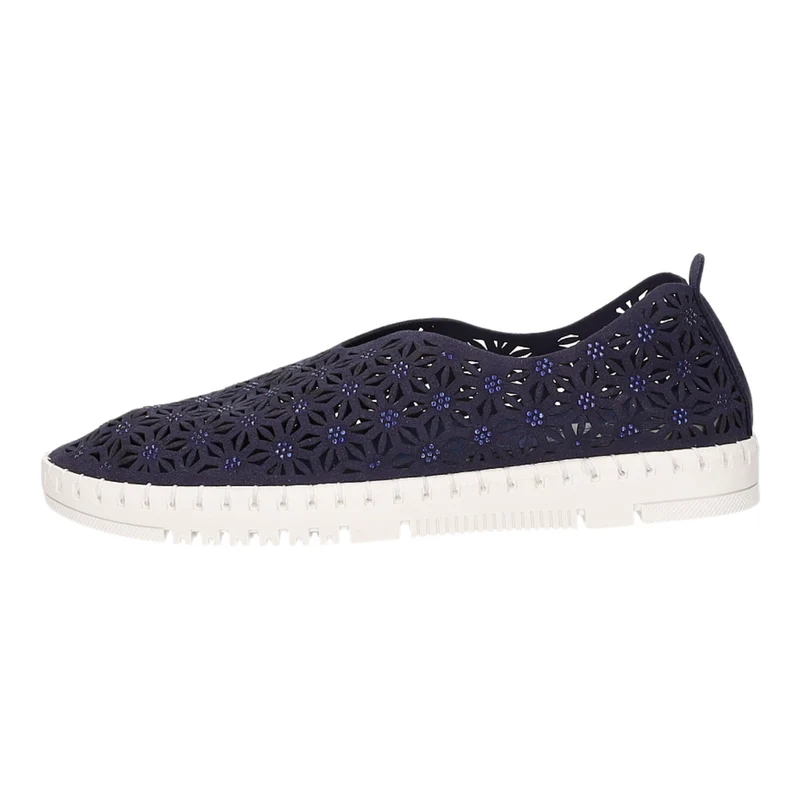 2GO Fashion Slipper/Kletthalbschuh luftdurchlässig (durchbrochenes/geflochtenes Obermaterial)