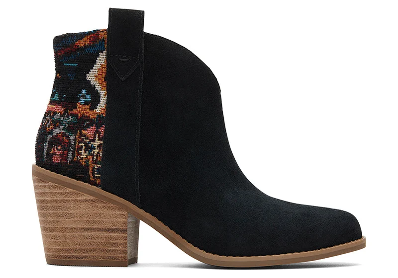 TOMS Damen Stiefelette Constance - Schwarz