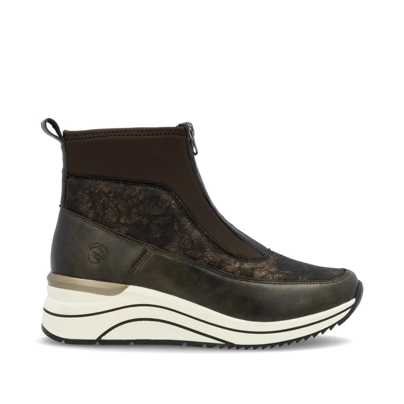 Remonte Damenmode-Stiefelette – Braun