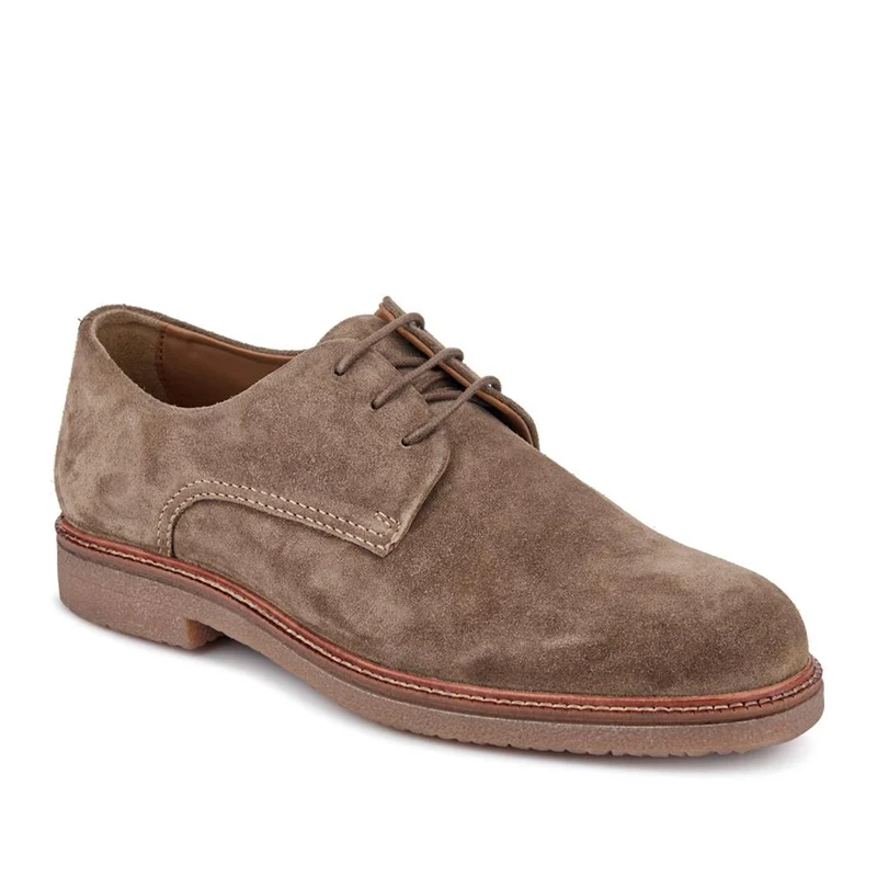 Lance Suede Leather Casual Lace Up Shoes - LANCE / 328 072