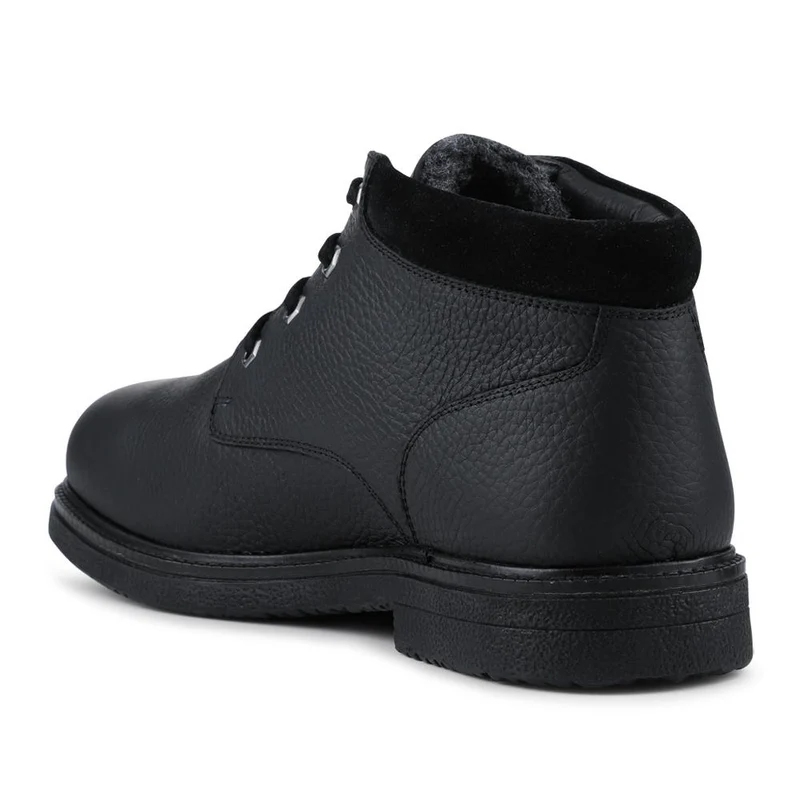 Halifax Waterproof Leather Ankle Boots - HALIFAX / 327 846 - Black