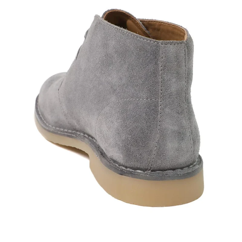 Desert1 Leather Chukka Boots - DESERT1 / 325 926 - Grey Suede
