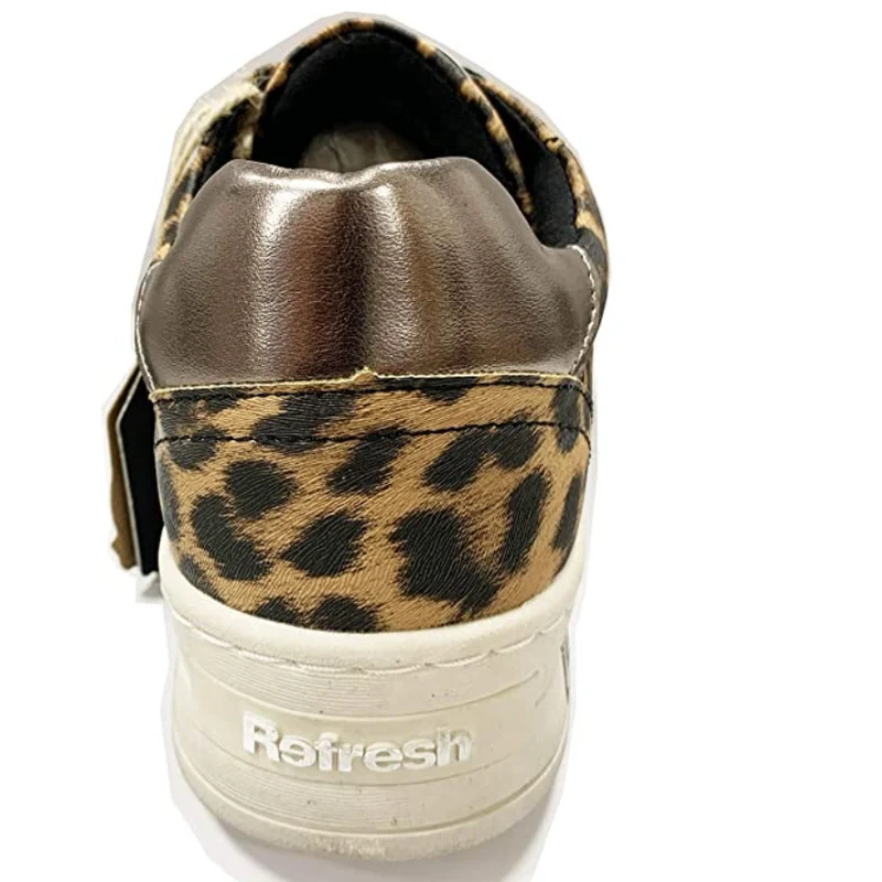 Refresh Mode-Sneaker für Damen – Leopardenmuster
