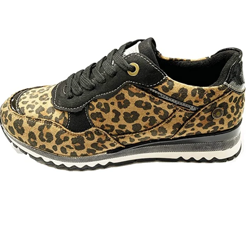 Refresh Mode-Sneaker für Damen – Leopardenmuster