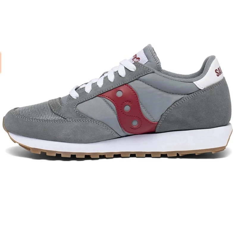 Saucony Herren-Jazz-Trainer – Grau/Rot