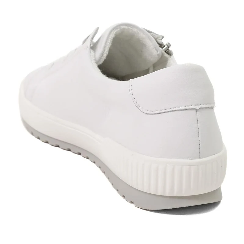 Remonte Leather Shower Resistant Trainers - DRS43504 / 328 687 - White