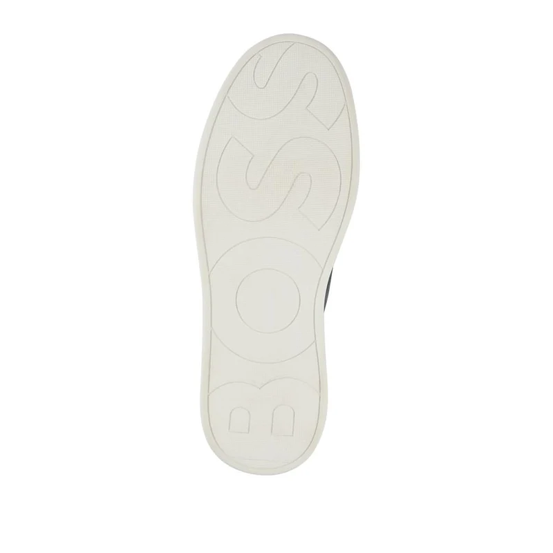 Boss Leather Cupsole Trainers - HUGO41505 / 327 625 - Black
