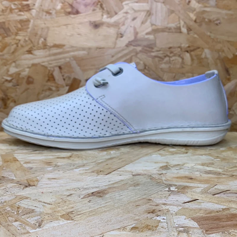 On Foot Damen-Lederschuh - Ice