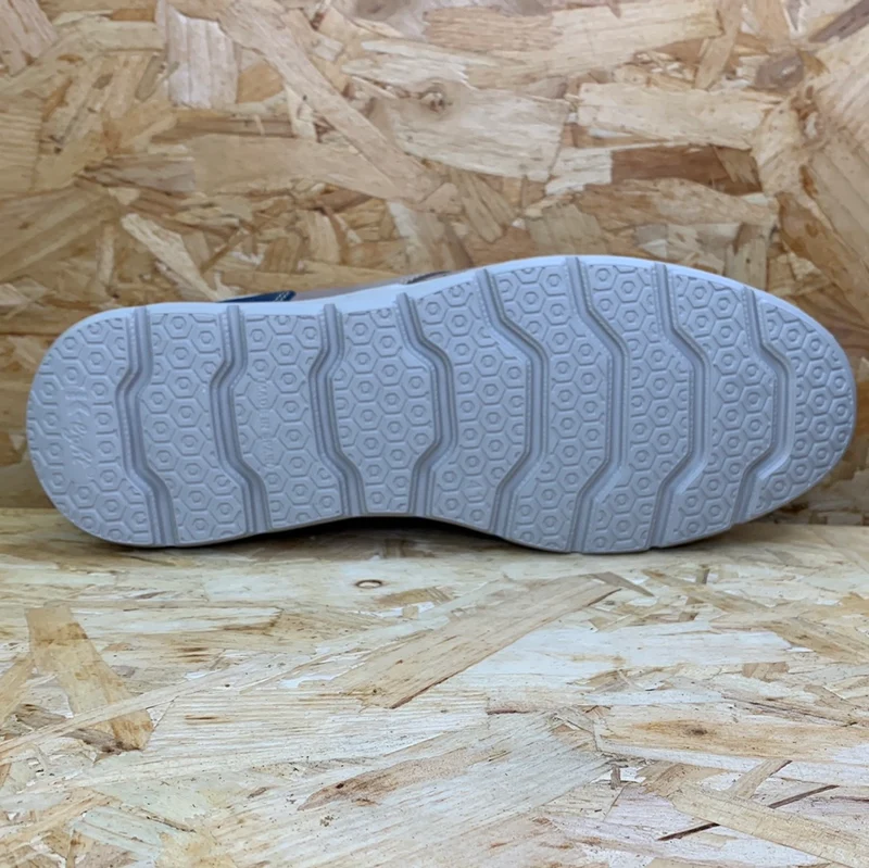 On Foot Herren-Ledersneaker – Taupe