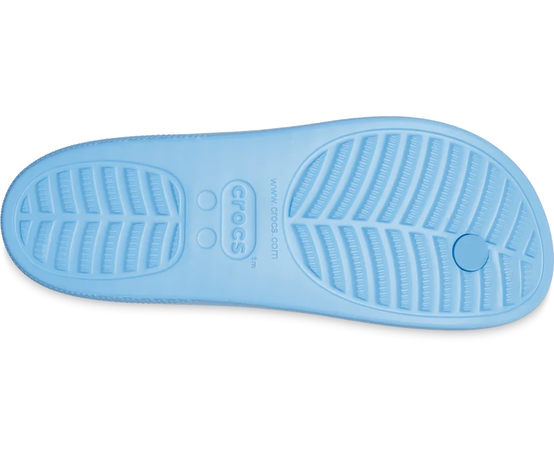 Crocs Unisex Klassischer Plateau-Flip-Flop - Sauerstoff