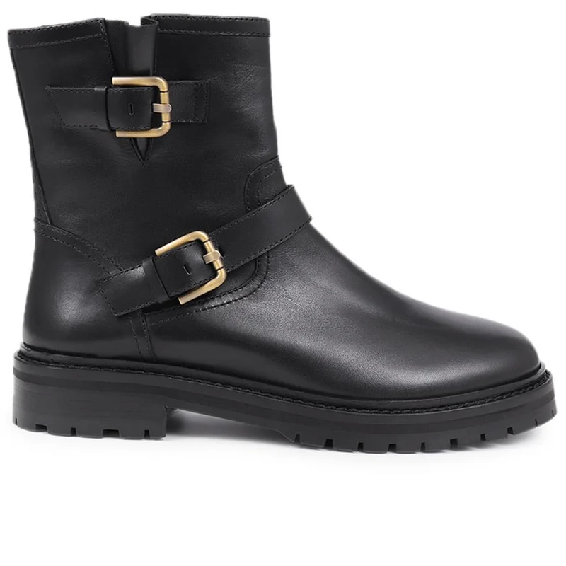 Noosa Chunky Biker Boots - NOOSA / 325 852 - Black