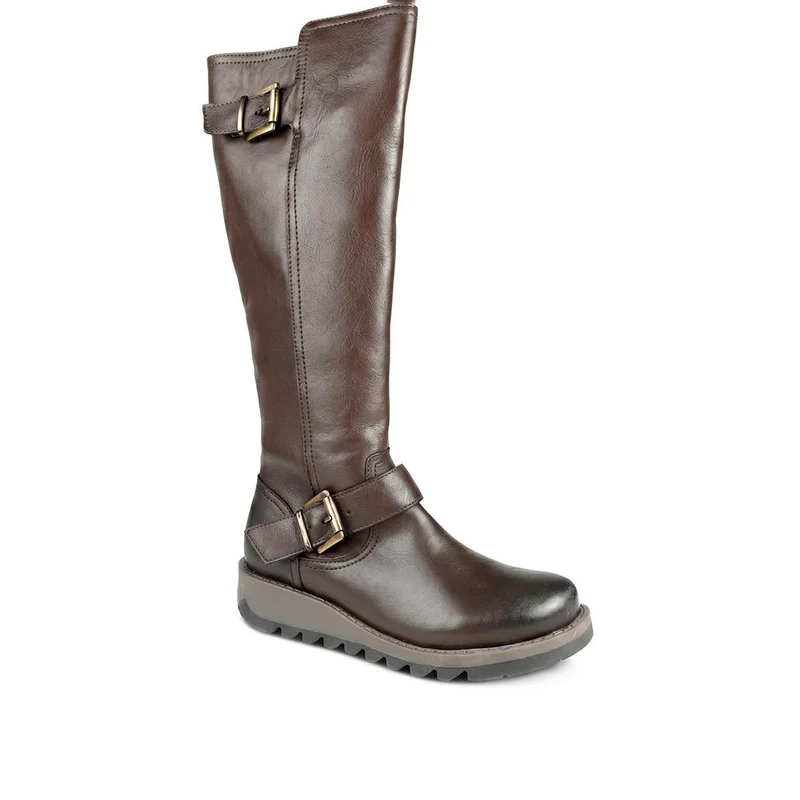 Darlene Leather Long Boots - DARLENE / 325 920