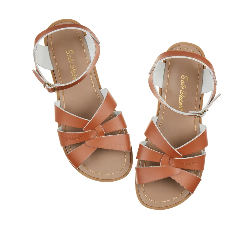 Salt Water Sandals Damen Original Sandale - Hellbraun