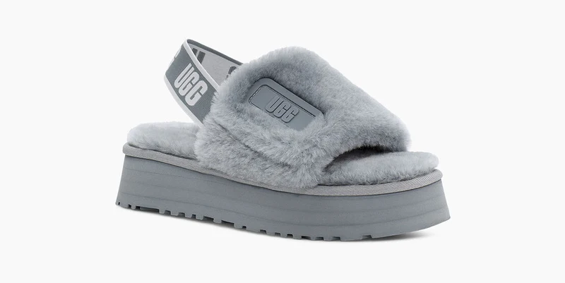 UGG Disco-Slide für Damen - Ash Fog