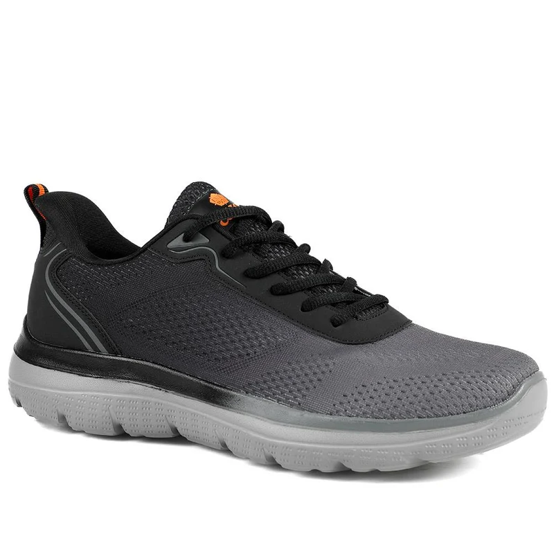 Wide Fit Active Trainers with Memory Foam Insole - BOJIE43021 / 329 152 - Black