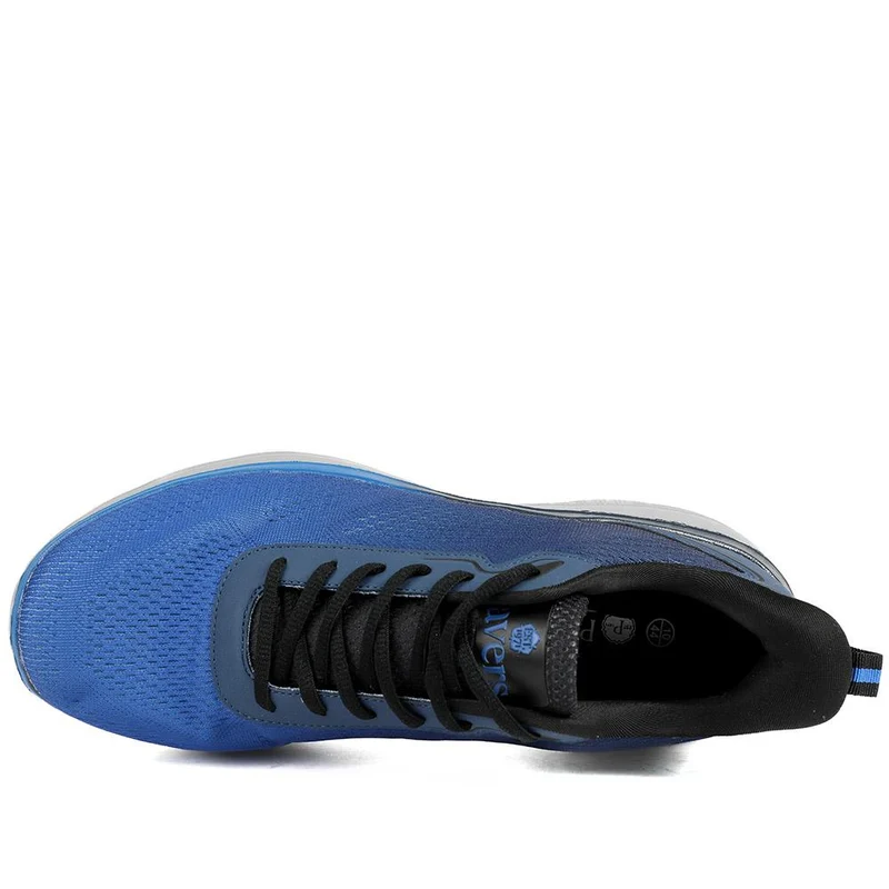Wide Fit Active Trainers with Memory Foam Insole - BOJIE43021 / 329 152 - Navy