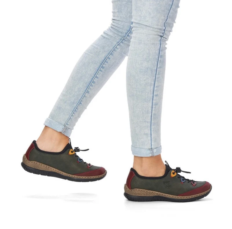 Rieker Damenmodeschuh | Grün