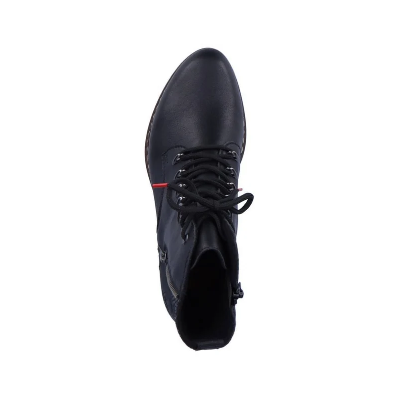 Rieker Stiefelette mit Fleecefutter für Damen - Schwarz