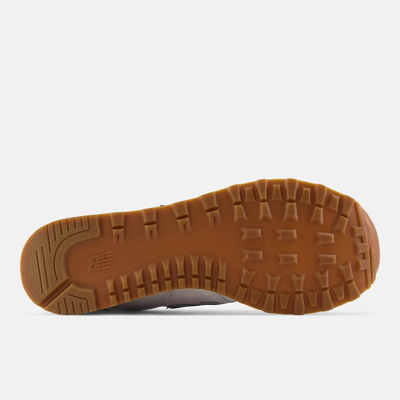 New Balance Herren 574 Fashion Trainer – Weiß / Grau