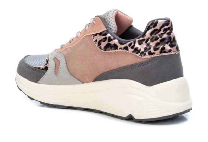 Refresh Modischer Damen-Sneaker – Rosa/Grau