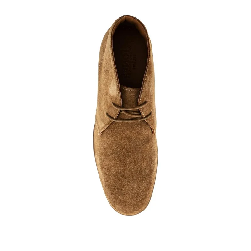 Demetrio Suede Leather Boots - DEMETRIO / 328 070 - Tan Suede