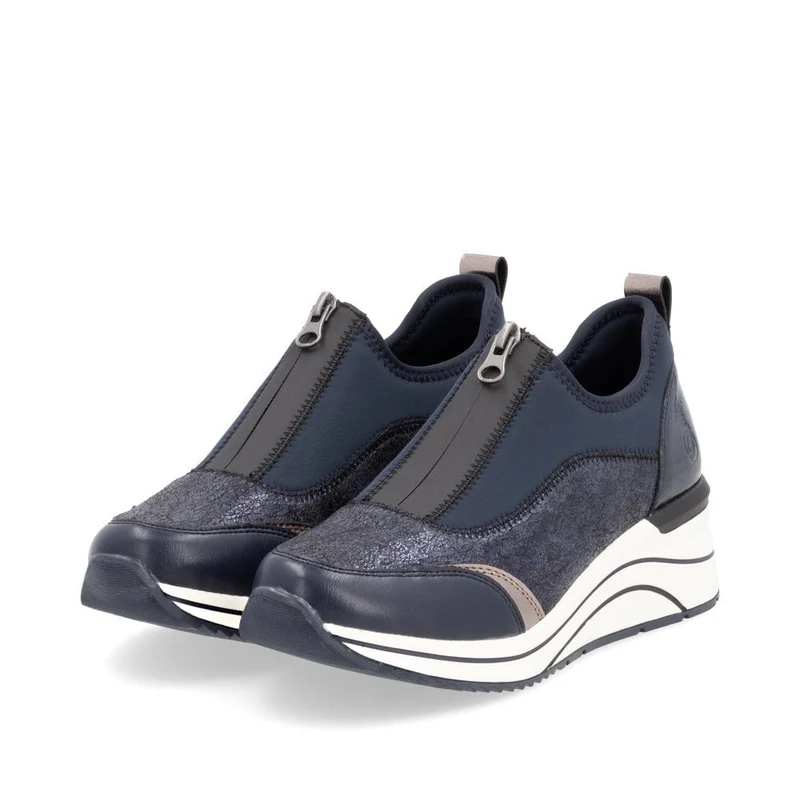 Remonte Modische Damen-Sneaker – Blau