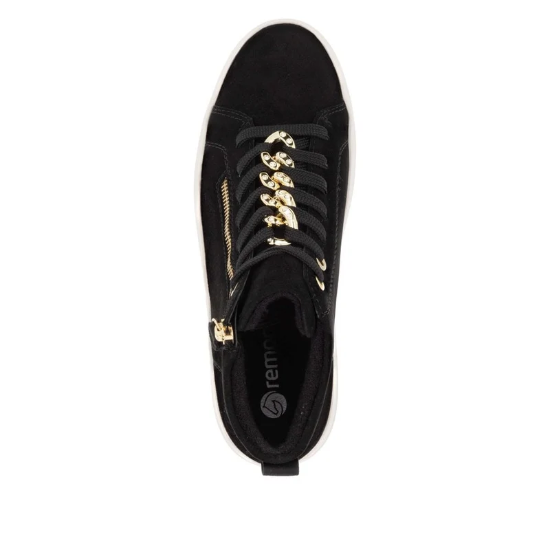Remonte High-Top-Sneakers für Damen - Schwarz