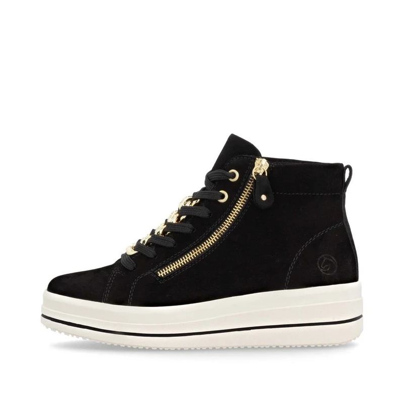 Remonte High-Top-Sneakers für Damen - Schwarz