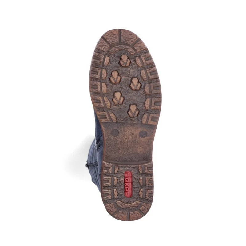 Rieker Hohe Stiefel mit Fleecefutter für Damen - Blau