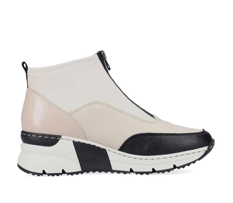 Rieker Mode-Stiefelette für Damen – Beige