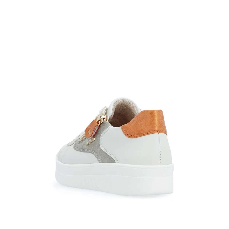 Remonte Modische Sneaker für Damen - Off White