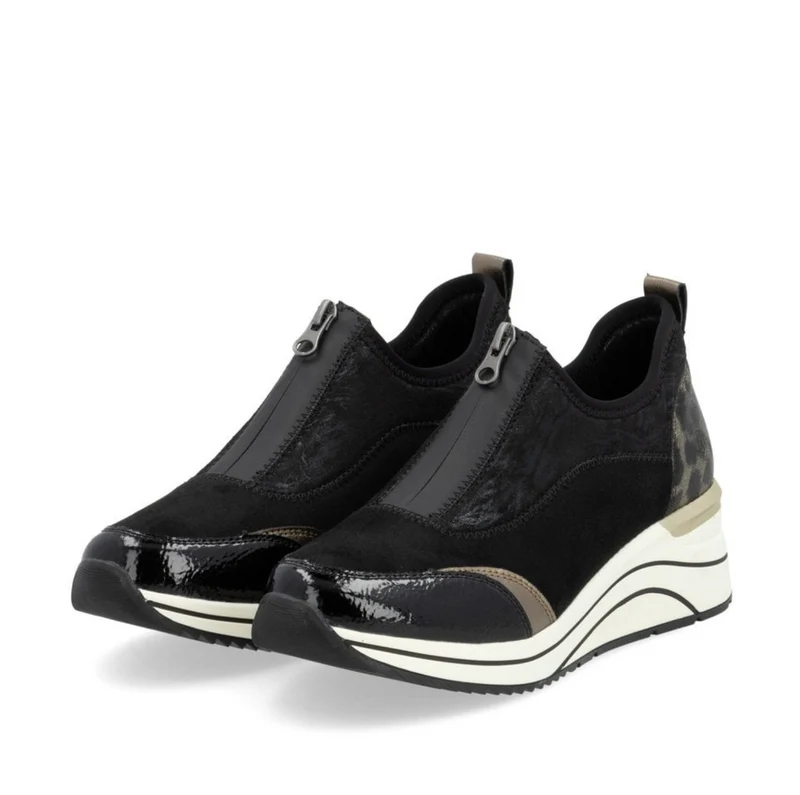 Remonte Mode-Sneaker für Damen – Schwarz