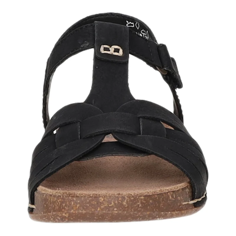 Rieker Sandalette mit Mehrweite bis 30mm Sohlenhöhe