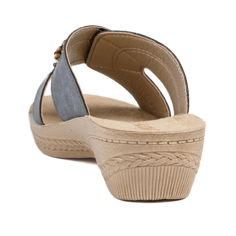Adjustable Lightweight Mule Sandals - INB43008 / 329 128 - Blue