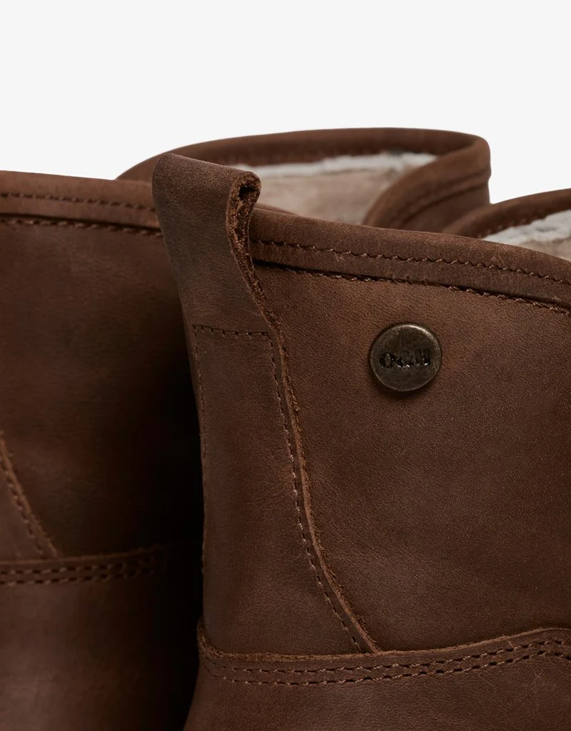 Oak & Hyde East Side Cesar Leder-Knöchelbuch für Damen – Braun