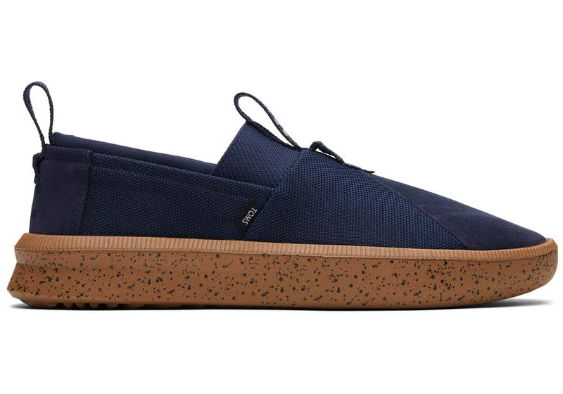TOMS Alpargata Rover wasserabweisender Herren-Trainer – Marineblau