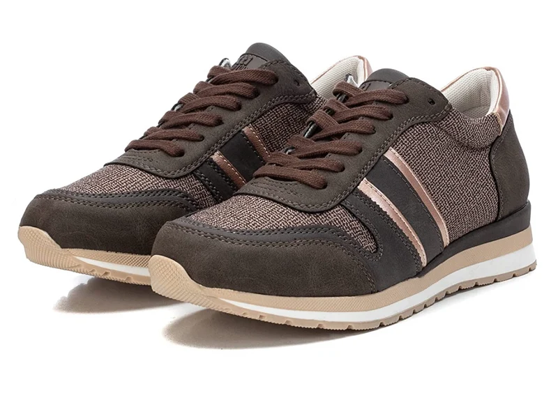 Xti Modische Damen-Sneaker – Taupe