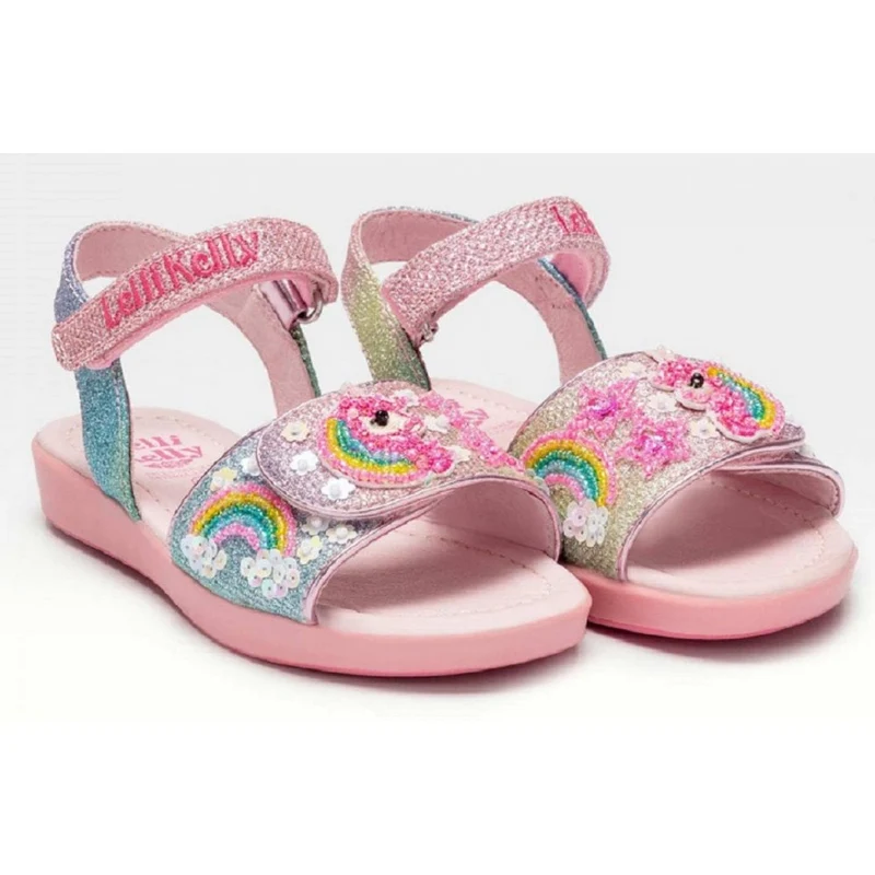 Lelli Kelly Kinder-Gem-Sandalen – Multi-Glitzer
