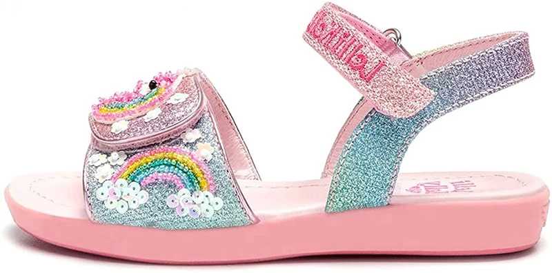 Lelli Kelly Kinder-Gem-Sandalen – Multi-Glitzer