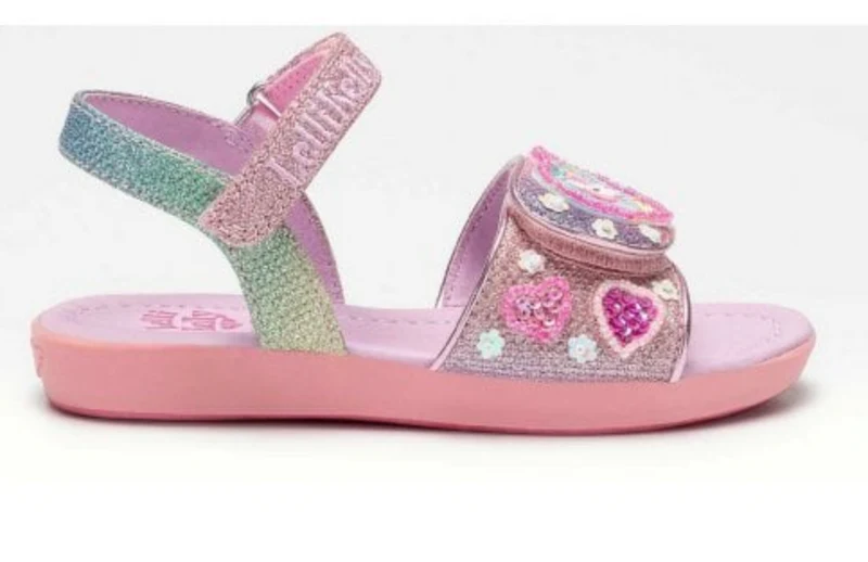 Lelli Kelly Kinder-Einhorn-Sandale – Multi-Glitzer