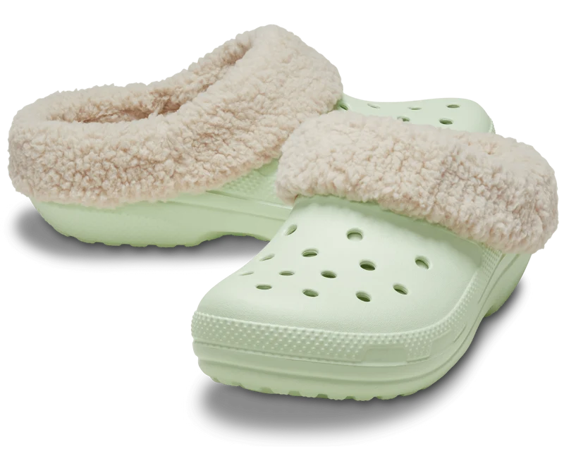 CROCS Unisex Classic Blitzen IV Lined Clog - Jade-Tönung