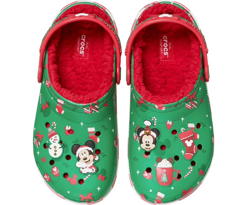CROCS Kinder Disney Mickey-Weihnachten Lined Clog