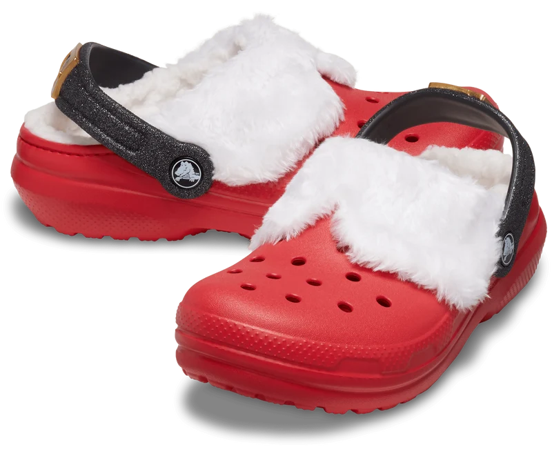 CROCS Klassischer Weihnachtsmann für Kinder Lined Clog