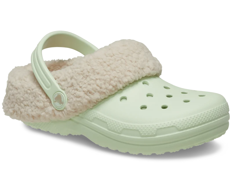 CROCS Kids Classic Blitzen IV Lined Clog - Jade-Tönung