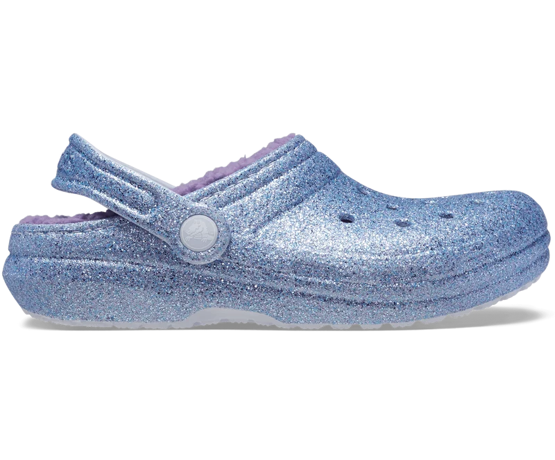 CROCS Kinder Klassischer Glitzer Lined Clog - Mattiert