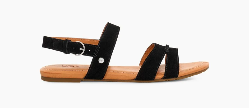 UGG Damen Kaitie Slingback-Sandale – Schwarz