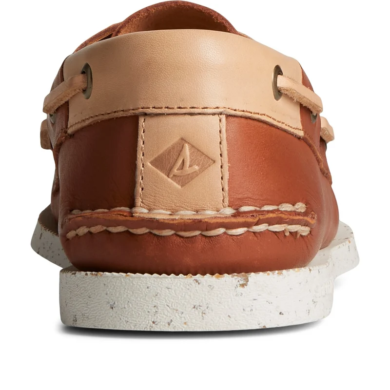 Sperry Herren A/O 2-Eye Veg Re-Tan Bootsschuhe – Hellbraun